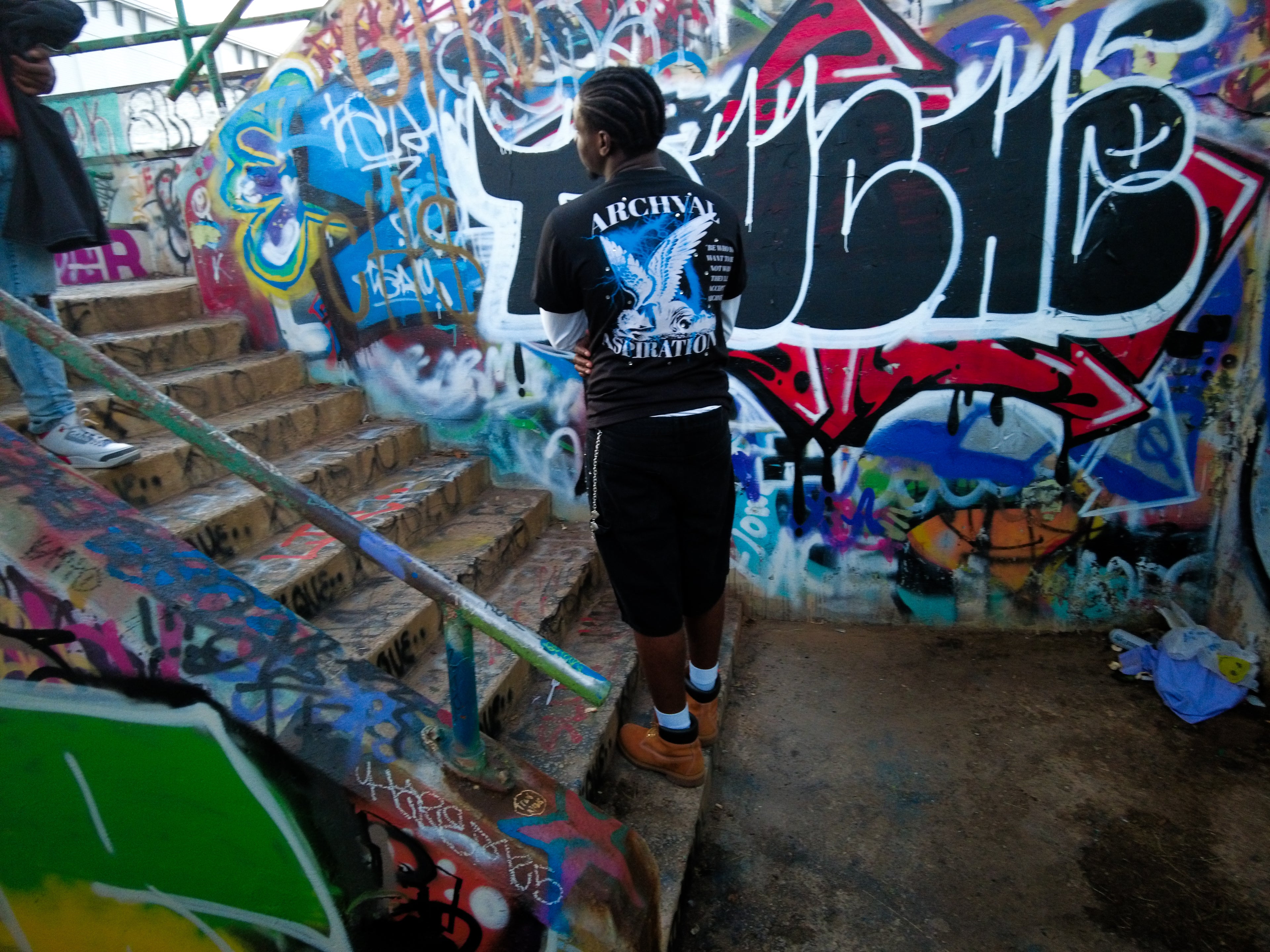 "ASPIRATIONS" DOUBLE SLEEVED TEE