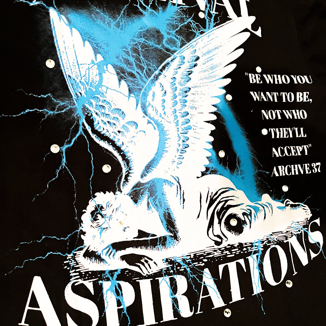 "ASPIRATIONS" DOUBLE SLEEVED TEE